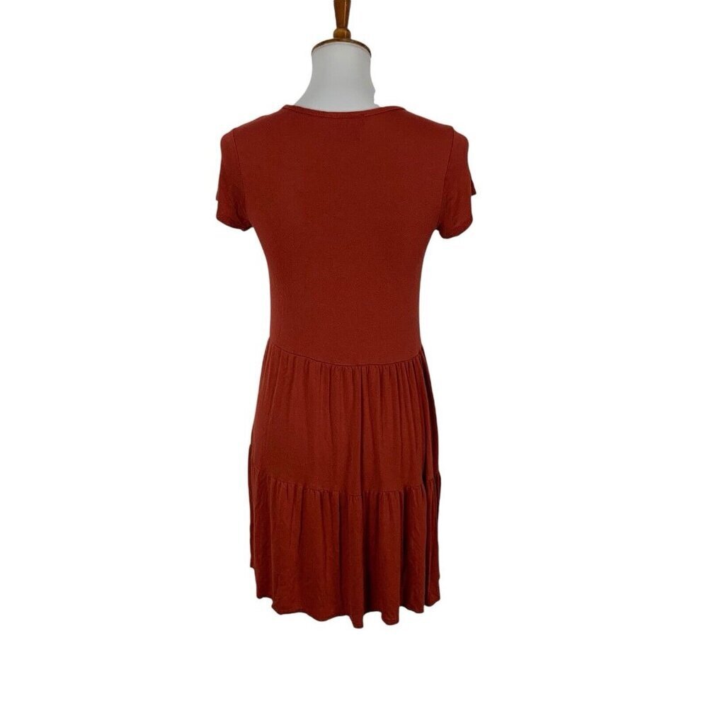 Olivia Rae Rust Red Dress - Picture 5 of 7